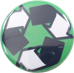 Recycle Button grün